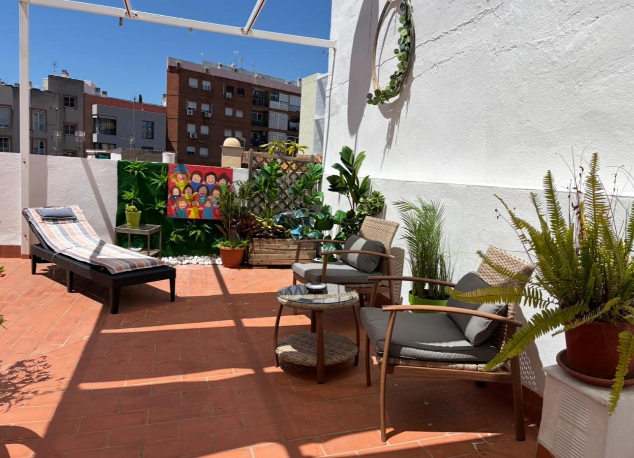 Habitacion En Calle Molino Malaga Bagian luar foto